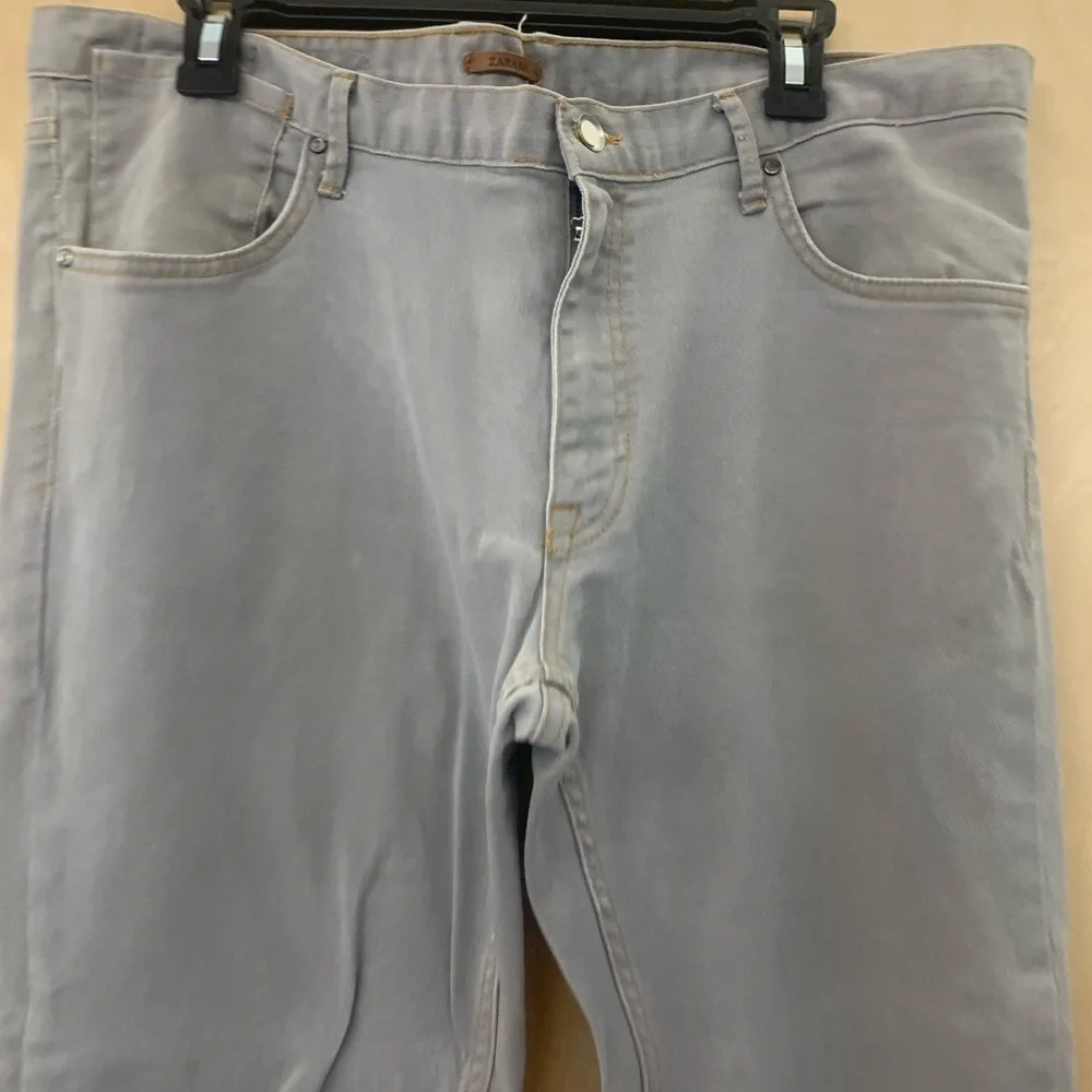 Zara Men's Skinny Jeans - Classic Gray